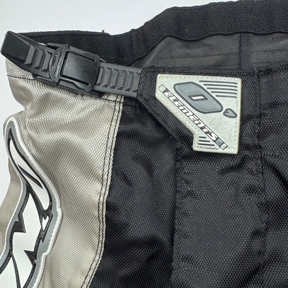 O’Neal Racing Elements Kids Kevlar Motocross Pants 8T/10T Black Gray - Picture 9 of 10